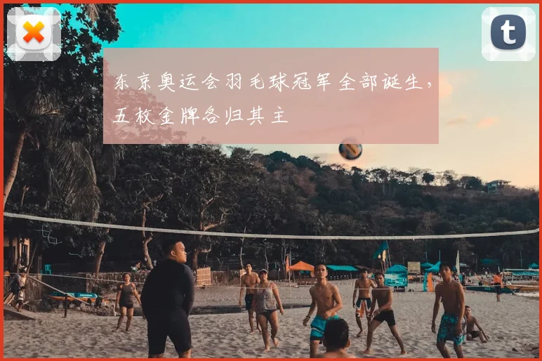 东京奥运会羽毛球冠军全部诞生，五枚金牌各归其主
