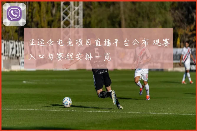 亚运会电竞项目直播平台公布 观赛入口与赛程安排一览